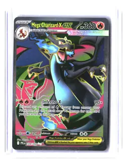 Mega Charizard X ex Ultra Rare ME02: Phantasmal Flames PFL 109/094 NM - Image 1