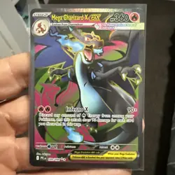Mega Charizard X ex 109/094 Ultra Rare PFL Phantasmal Flames Pokemon NM - Image 1