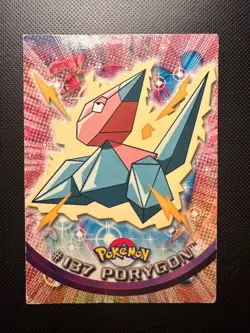 Vintage Pokemon Topps #137 Porygon TV Animation Edition 2000 English - Image 1