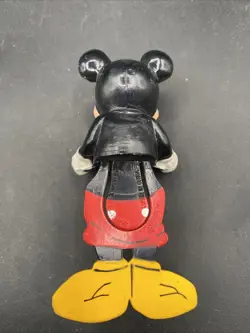 Vintage Disney Applause Mickey Mouse 4” PVC Figure 3-D Bookmark ￼Charm Toy Rare! - Image 2