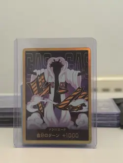 BANDAI One Piece Don!! Card x2 Gold Don & Luffy SP OP15 Japanese - Image 2