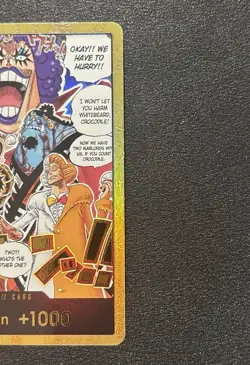 One Piece Card Game - OP16 Gold DON!! Impel Down Luffy Crocodile Jinbe English ✅ - Image 2