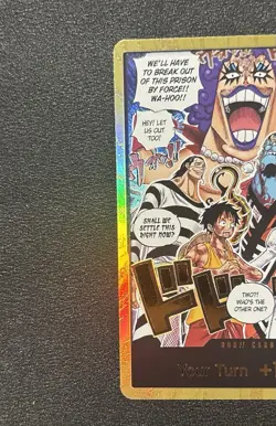One Piece Card Game - OP16 Gold DON!! Impel Down Luffy Crocodile Jinbe English ✅ - Image 3