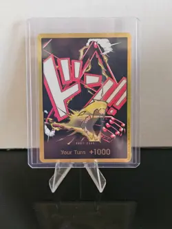 GOLD DON!! Card (Gear 4 Luffy) ENGLISH - NM - The Best Vol. 2 PRB-02 - Image 1