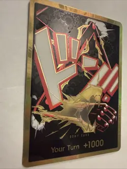 *GOLD* DON!! Card (Gear 4 Luffy) ENGLISH - NM - The Best Vol. 2 PRB-02 - Image 2