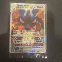 Pokemon Card SEALED Lucario Vstar Crown Zenith SWSH Black Star Promo SWSH291 - Image 1