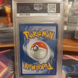 2002 Pokemon Dark Dragonite Holo #5 Legendary Collection PSA 8 - Image 3