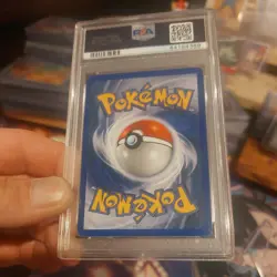 2002 Pokemon Dark Dragonite Holo #5 Legendary Collection PSA 8 - Image 4