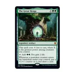 WOTC MtG Throne of Eldraine The Great Henge (MR) NM - Image 1