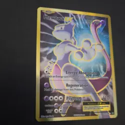 2016 Pokemon XY Evolutions Mewtwo EX Full Art Holo 103/108 Ultra Rare NM - Image 4