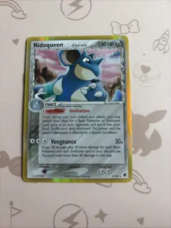 Pokemon TCG Nidoqueen (Delta Species) EX Dragon Frontiers 7/101 Holo Holo Rare - Image 1
