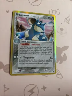 Pokemon TCG Nidoqueen (Delta Species) EX Dragon Frontiers 7/101 Holo Holo Rare - Image 2