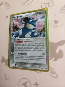 Pokemon TCG Nidoqueen (Delta Species) EX Dragon Frontiers 7/101 Holo Holo Rare - Image 3