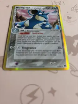 Pokemon TCG Nidoqueen (Delta Species) EX Dragon Frontiers 7/101 Holo Holo Rare - Image 4