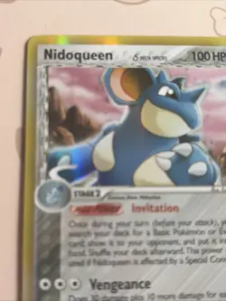 Pokemon TCG Nidoqueen (Delta Species) EX Dragon Frontiers 7/101 Holo Holo Rare - Image 5