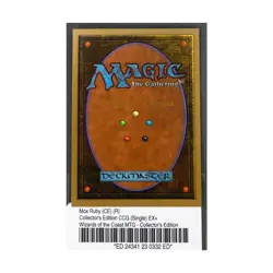WOTC MtG Collector's Ed Mox Ruby (CE) (R) EX+ - Image 2