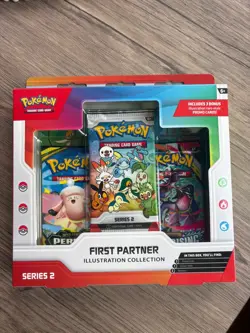 Pokemon TCG First Partner Illustration Collection Series 2 Set + 3 Bonus Cards - Image 1
