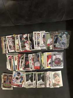 Huge DAVID ORTIZ Lot of 134 Cards w/ 45 INSERTS PARALLELS - Boston Red Sox - Image 1