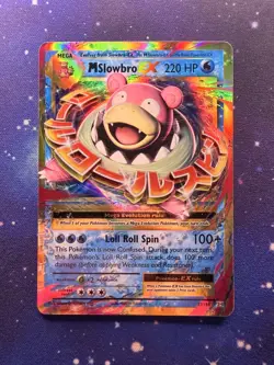 Pokemon TCG M Slowbro EX Full Art Holo Rare Card 27/108 XY Evolutions - NM - Image 1