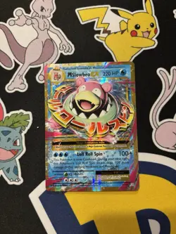 Pokemon TCG M Slowbro EX Full Art Holo Rare Card 27/108 XY Evolutions - Image 1