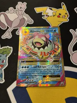 Pokemon TCG M Slowbro EX Full Art Holo Rare Card 27/108 XY Evolutions - Image 2