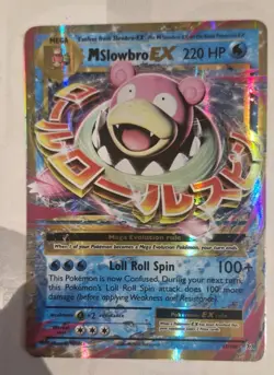 Pokemon TCG M Slowbro EX Full Art Holo Rare Card 27/108 XY Evolutions - Image 1