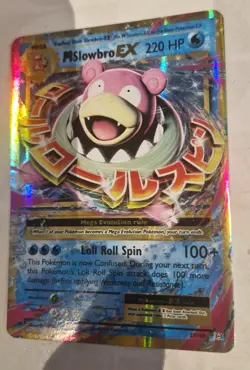 Pokemon TCG M Slowbro EX Full Art Holo Rare Card 27/108 XY Evolutions - Image 2