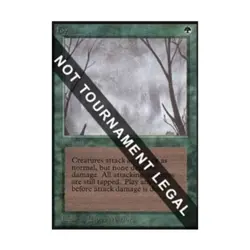 WOTC MtG Collector's Ed Fog (CE) (C) EX - Image 1