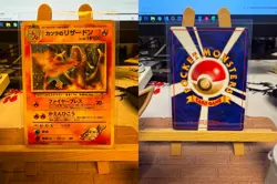 Blaine's Charizard No.006 Gym Challenge Holo JP Japanese Pokemon TCG Card MP - Image 3