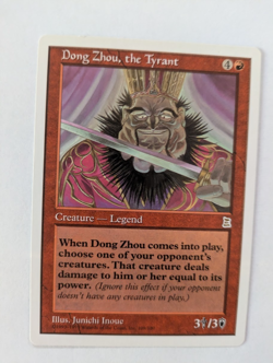 Dong Zhou, the Tyrant Portal 3K MTG NM Free Shipping with tracking - Image 1