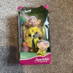 Disney Snow White & The Seven Dwarfs Dopey Vivid Imaginations Figure Vintage - Image 1