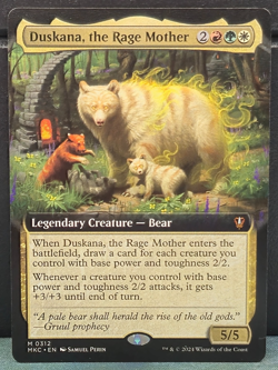 Duskana, the Rage Mother M 0312 EXTENDED ART Murders at Karlov Manor Commander - Image 1