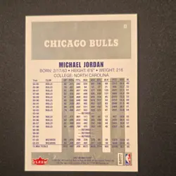 2007-08 Fleer Michael Jordan - Michael Jordan #9 - Image 2