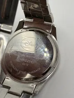 Lot of 5 Disney Mickey Mouse Watches Lorus & Time Works Parts Repair Untested - Image 3