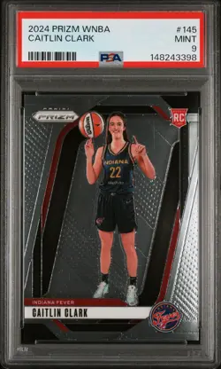 2024 Panini Prizm WNBA Caitlin Clark Image Variation #145 PSA 9 Rookie Indiana - Image 1
