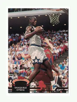 1992-93 Topps Stadium Club - Shaquille O'Neal #247 ROOKIE RC - Image 1