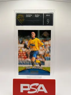 Paul Gascoigne Everton Topps Premier Gold 2001 - Grade 9 Mint - Image 1