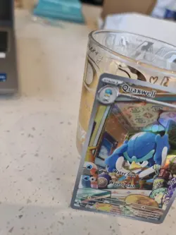 Pokemon TCG Quaxwell Illustration Rare Card 207/193 S&V Paldea Evolved - Image 4