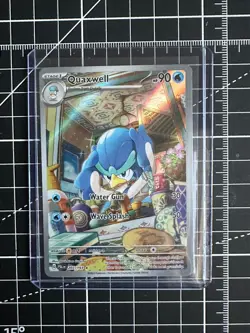 Pokemon TCG Quaxwell Illustration Rare Card 207/193 S&V Paldea Evolved - Image 1