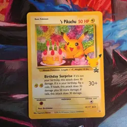 ______'s Pikachu 24/53 Birthday Pikachu Celebrations Classic Collection Promo - Image 1
