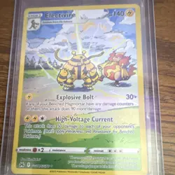Pokemon TCG Electivire GG08/GG70 Crown Zenith Galarian Gallery Holo UR 140HP - Image 1