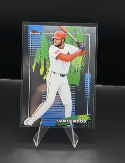 2026 Topps Finest James Wood #83 Washington Nationals Base Card - Image 1