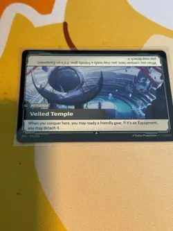 Veiled Temple Foil 221/221 Spiritforged Riftbound League of Legends - Image 1