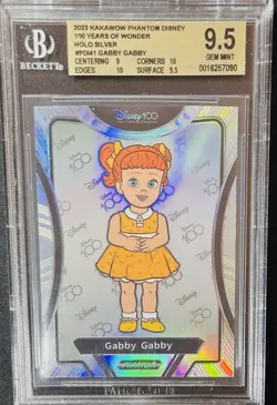 2023 Kakawow Phantom Disney 100 Years Gabby Gabby Holo Silver #PD-I-41 BGS 9.5! - Image 1