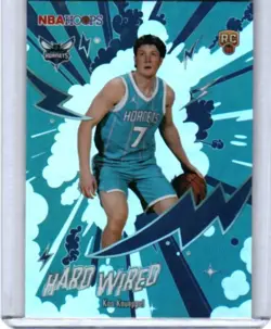 2025-26 Hoops #HW-24 Kon Knueppel Hard Wired - Image 1