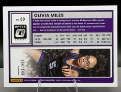2025-26 Panini Donruss Optic Olivia Miles Rated Prospect Stars /149 Lynx ROY - Image 3