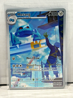 2026 Pokemon CRI EN-Chaos Rising #094/086 Metang Illustration Rare IR - Image 1
