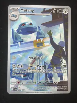 Metang 094/086 Holo Illustration Rare Chaos Rising Pokemon Near Mint - Image 1