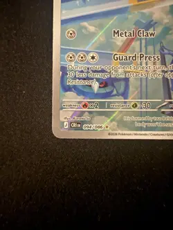 Metang 094/086 Holo Illustration Rare Chaos Rising Pokemon Mint - Image 5