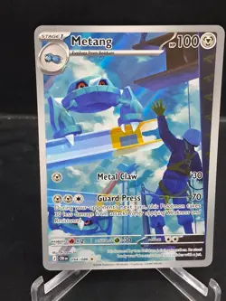 Metang 094/086 | Mega Evolution Chaos Rising | Illustration rare Pokemon Card - Image 1